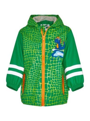 PLAYSHOES Toiminnallinen takki 'Dino'  vihreä / monivärinen