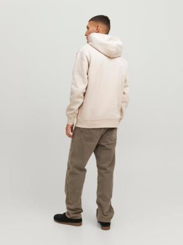 JACK & JONES Collegepaita 'JORVesterbro'  beige / musta