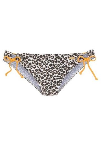BUFFALO Bikinihousut 'Kitty'  ruskea / musta / valkoinen