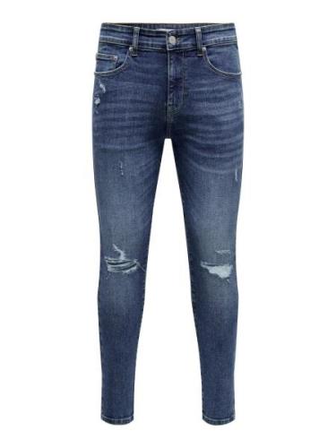 Only & Sons Farkut 'FLY'  sininen denim