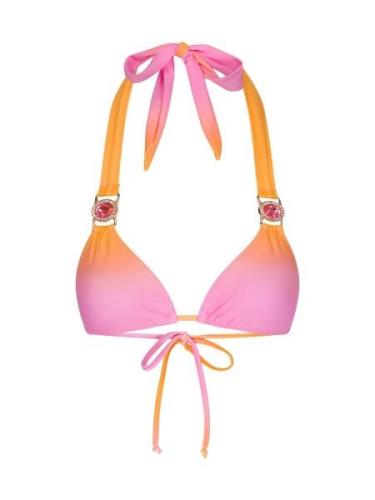 Moda Minx Bikinitoppi 'Club Tropicana'  kulta / oranssi / vaaleanpunai...