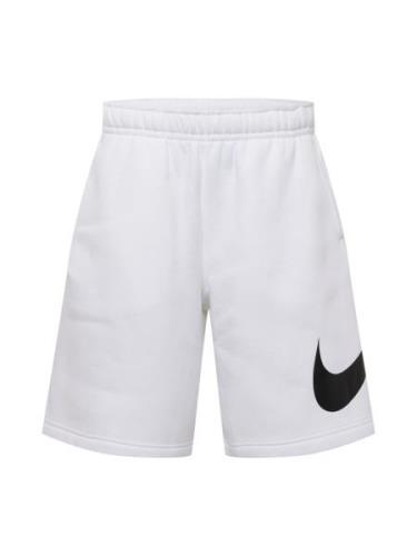Nike Sportswear Housut 'Club'  musta / valkoinen