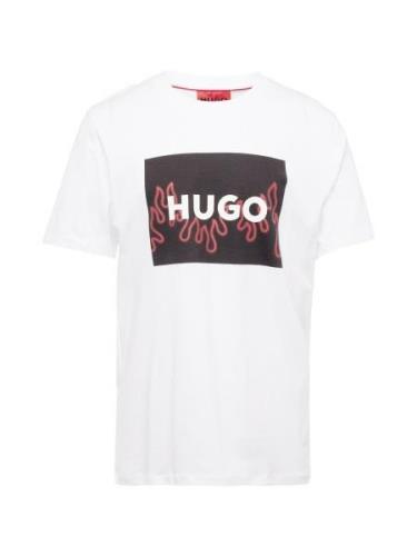HUGO Paita 'Dulive'  verenpunainen / musta / valkoinen