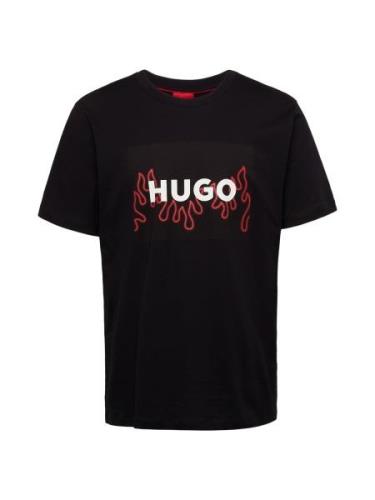 HUGO Paita 'Dulive'  punainen / musta / valkoinen