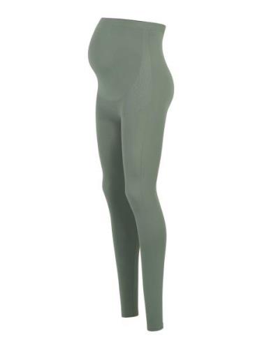 MAMALICIOUS Leggingsit 'MLTIA JEANNE'  khaki