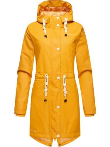 NAVAHOO Toiminnallinen takki 'Flower of Ocean'  keltainen / valkoinen