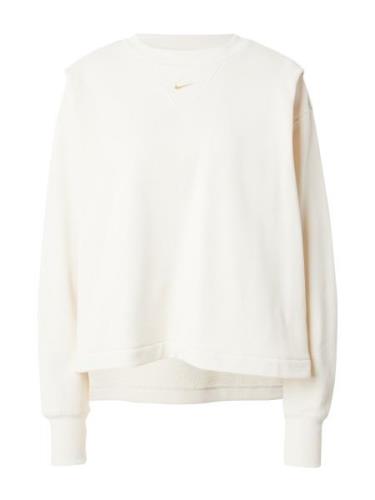 Nike Sportswear Collegepaita  kulta / valkoinen