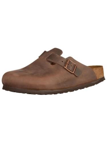 BIRKENSTOCK Puukengät & Crocs-jalkineet 'Boston'  tummanruskea