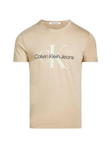 Calvin Klein Jeans Paita  kerma / musta / valkoinen