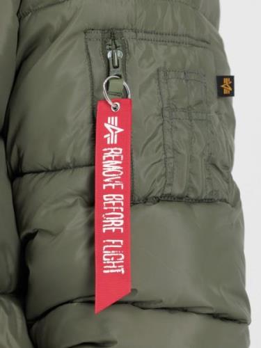 ALPHA INDUSTRIES Talvitakki  oliivi / oranssi / punainen / musta / val...