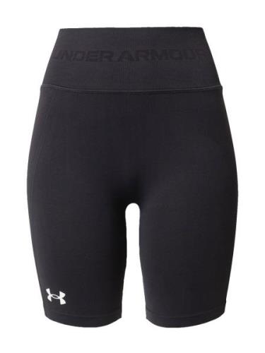 UNDER ARMOUR Urheiluhousut  musta / valkoinen