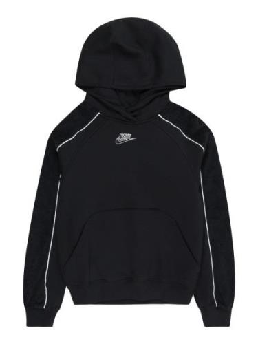 Nike Sportswear Collegepaita 'AMPLIFY'  musta / valkoinen
