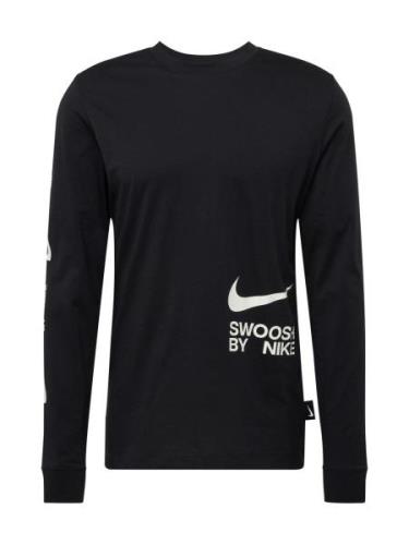 Nike Sportswear Paita 'BIG SWOOSH'  musta / valkoinen