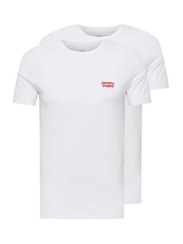 LEVI'S ® Paita '2Pk Crewneck Graphic'  punainen / valkoinen