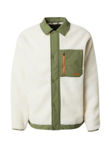 LEVI'S ® Välikausitakki 'Buchanan Sherpa Jacket'  ruoko / valkoinen
