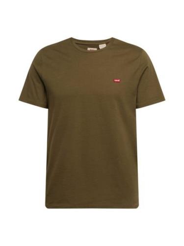 LEVI'S ® Paita 'Original Housemark Tee'  oliivi / punainen / valkoinen