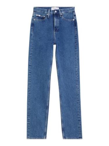 Calvin Klein Jeans Farkut 'AUTHENTIC SLIM STRAIGHT'  sininen denim