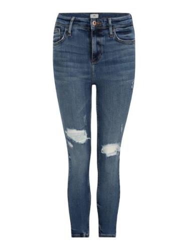 River Island Petite Farkut  sininen denim