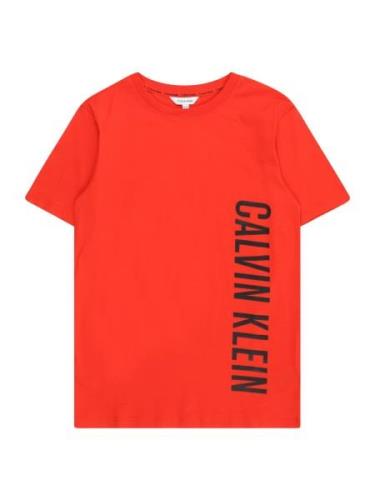 Calvin Klein Swimwear Paita 'Intense Power'  vaaleanpunainen / musta