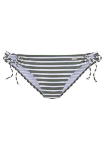 VENICE BEACH Bikinihousut  vihreä / valkoinen