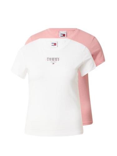 Tommy Jeans Paita 'ESSENTIAL'  laivastonsininen / roosa / punainen / v...