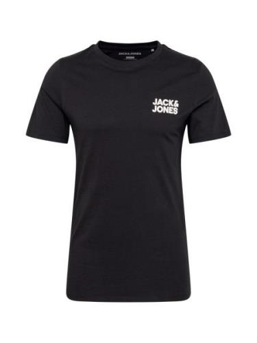 JACK & JONES Paita  musta / valkoinen