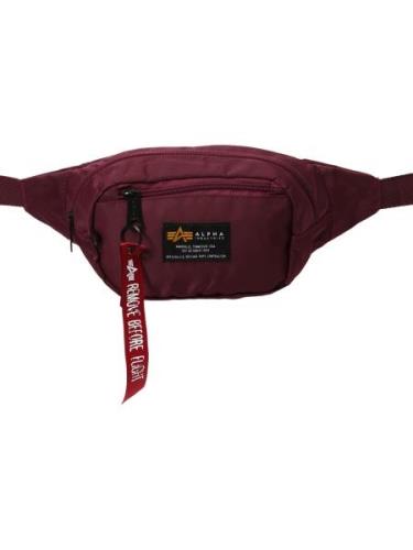 ALPHA INDUSTRIES Vyölaukku 'Crew'  burgundin punainen