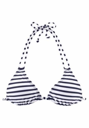 VENICE BEACH Bikinitoppi  sininen / musta / valkoinen