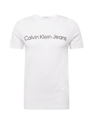 Calvin Klein Jeans Paita  musta / valkoinen