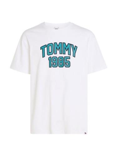 Tommy Jeans Paita  sinivihreä / musta / valkoinen