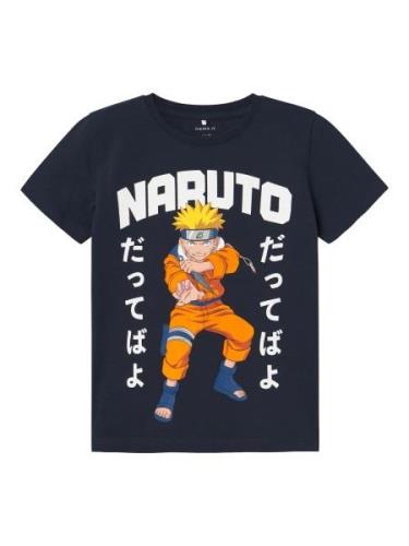 NAME IT Paita 'Macar Naruto'  marine / safiiri / oranssi / valkoinen