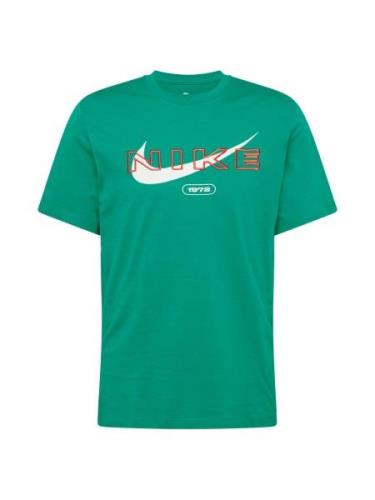 Nike Sportswear Paita 'Club'  vihreä / punainen / valkoinen