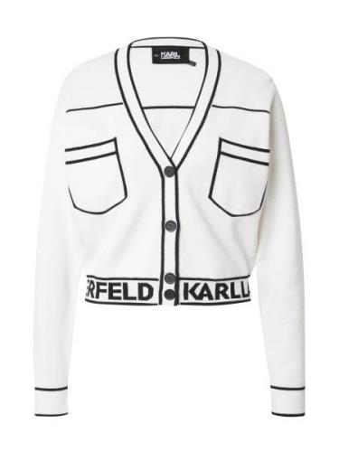 Karl Lagerfeld Neuletakki  musta / valkoinen