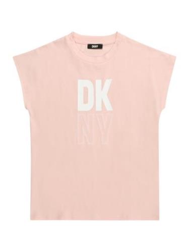 DKNY Paita  roosa / valkoinen