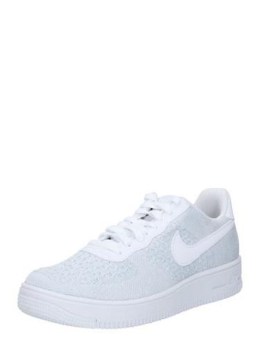 Nike Sportswear Matalavartiset tennarit 'AF1 FLATKNIT'  vaaleanharmaa ...