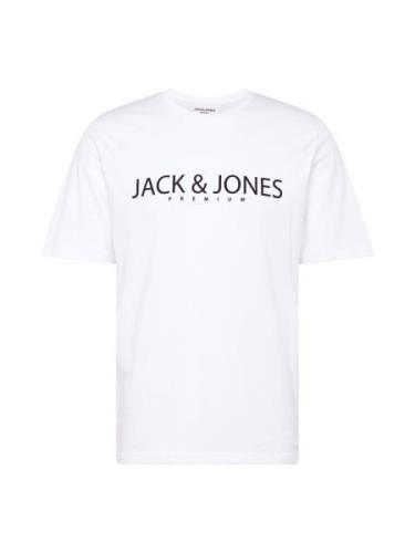 JACK & JONES Paita 'Bla Jack'  musta / valkoinen