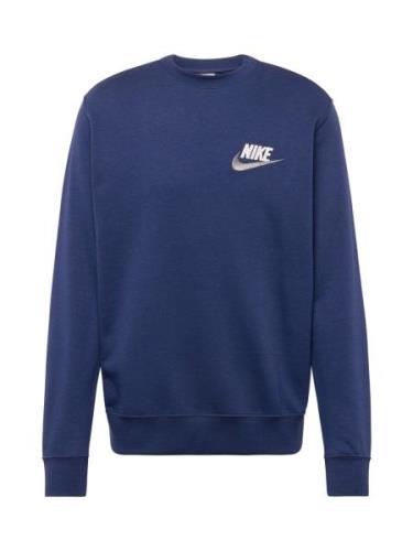 Nike Sportswear Collegepaita  tummansininen / hopeanharmaa / valkoinen