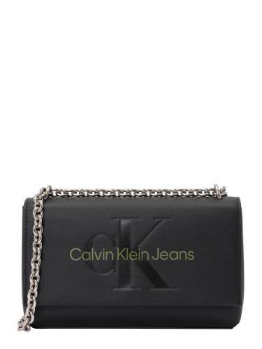 Calvin Klein Jeans Olkalaukku  vihreä / musta