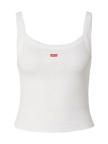 LEVI'S ® Toppi 'Essential Sporty Rib Tank'  punainen / valkoinen