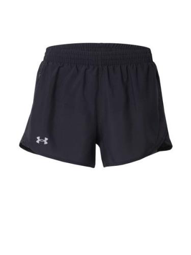 UNDER ARMOUR Urheiluhousut 'Fly-By 3'  harmaa / musta