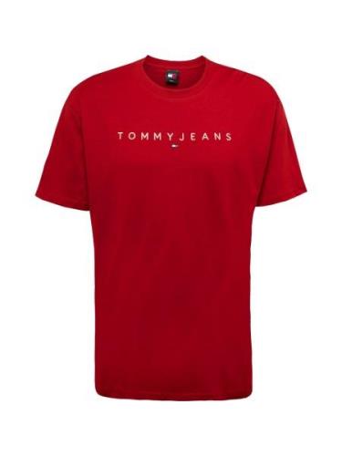 Tommy Jeans Paita  punainen / valkoinen