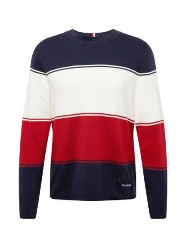 TOMMY HILFIGER Neulepaita 'MILANO'  marine / kirsikanpunainen / valkoi...