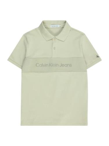 Calvin Klein Jeans Paita  pastellinvihreä / tummanvihreä
