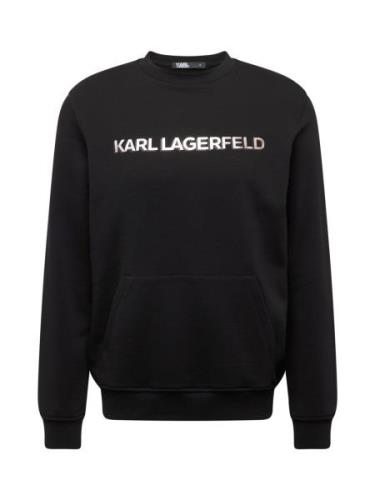 Karl Lagerfeld Collegepaita  tummanharmaa / musta / offwhite