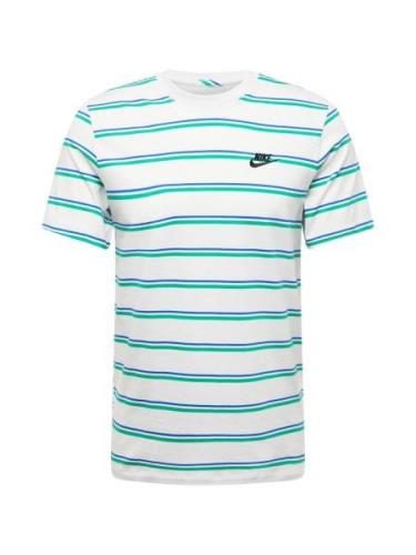 Nike Sportswear Paita 'CLUB'  sininen / turkoosi / musta / valkoinen