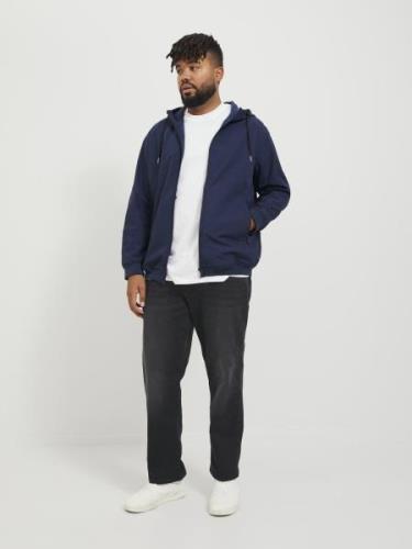 Jack & Jones Plus Farkut 'MIKE'  musta denim