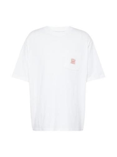 LEVI'S ® Paita 'Workwear Tee'  punainen / valkoinen