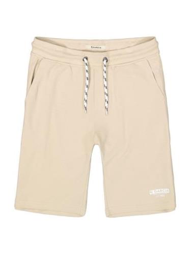 GARCIA Housut  beige / valkoinen