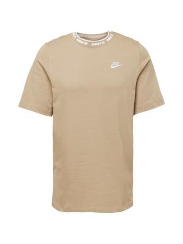 Nike Sportswear Paita  beige / valkoinen