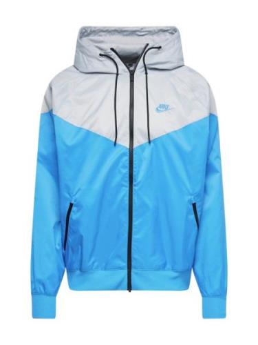 Nike Sportswear Välikausitakki 'Windrunner'  sininen / vaaleanharmaa